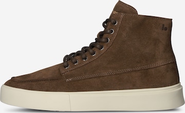 BLACKSTONE High-top trainers in Brown: front