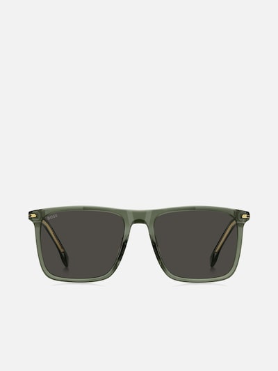 HUGO BOSS Sonnenbrille 'Hugo Boss BOSS 1750/G/S Brown shaded horn 56/18/145 MAN Sunglasses'‌‌‌‌ in 56 in grün, Produktansicht