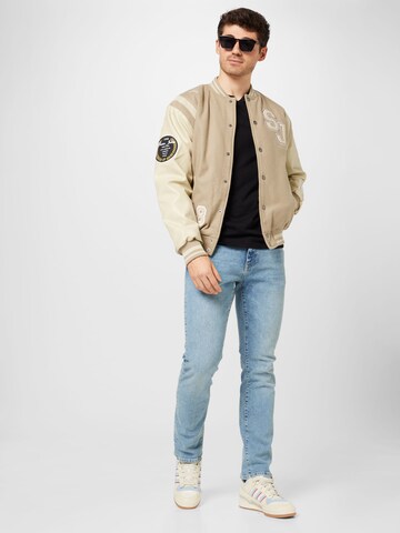 Sean John Between-Season Jacket in Beige