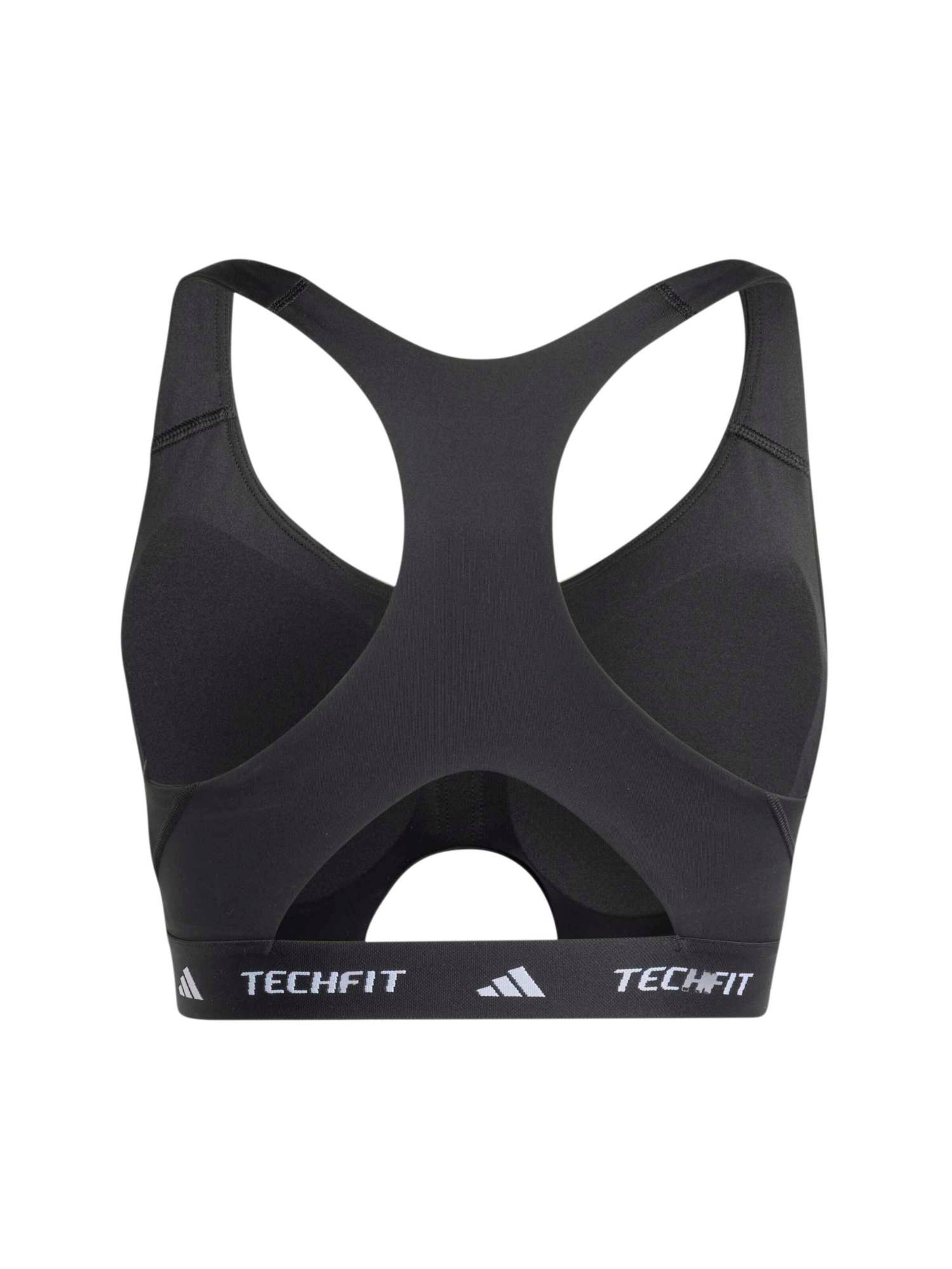 ADIDAS PERFORMANCE Bustier Sport-BH in Schwarz