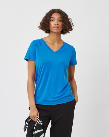 minimum Shirt 'Rynih' in Blauw: voorkant