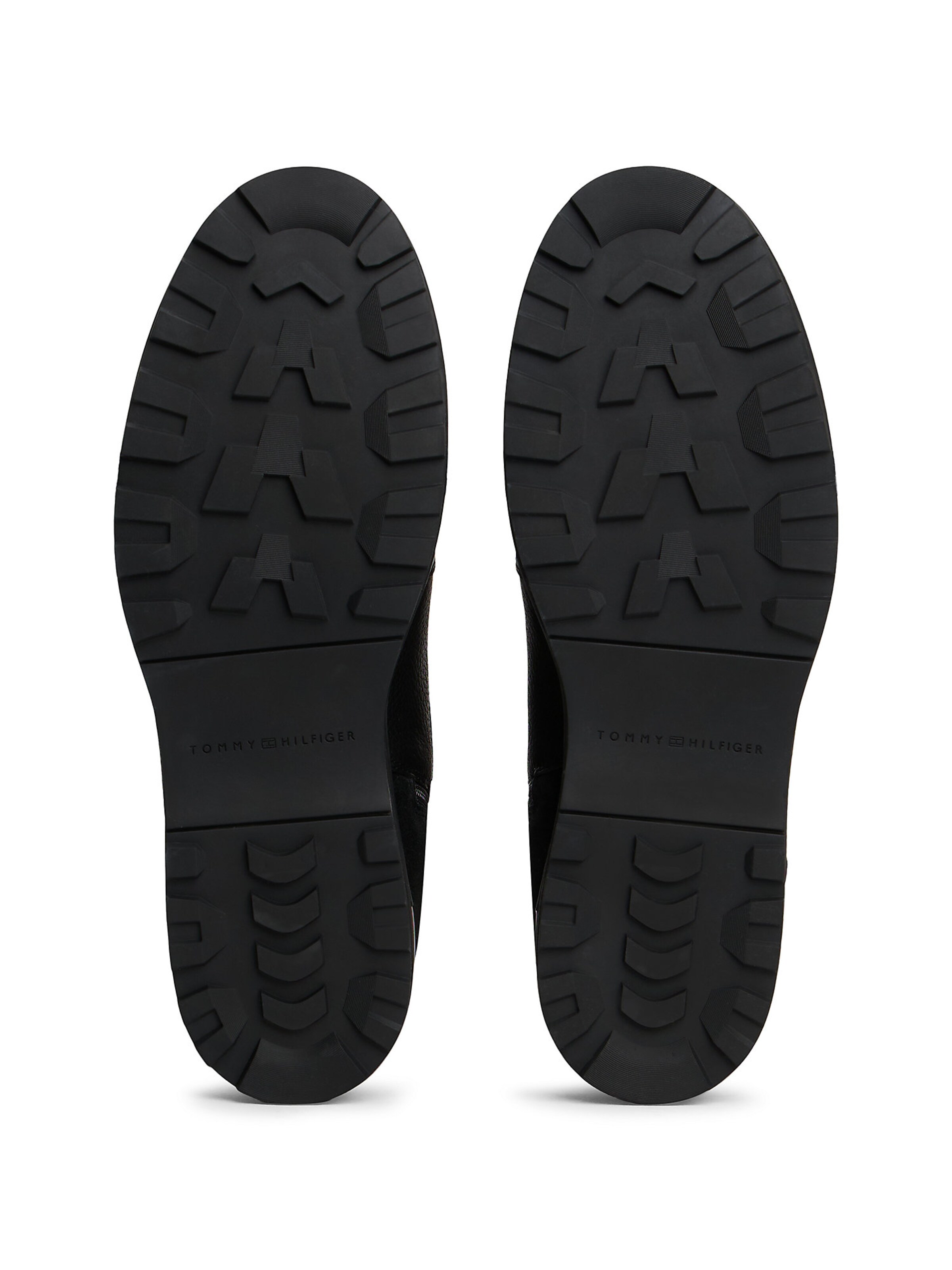 TOMMY HILFIGER Schnürboots in Schwarz