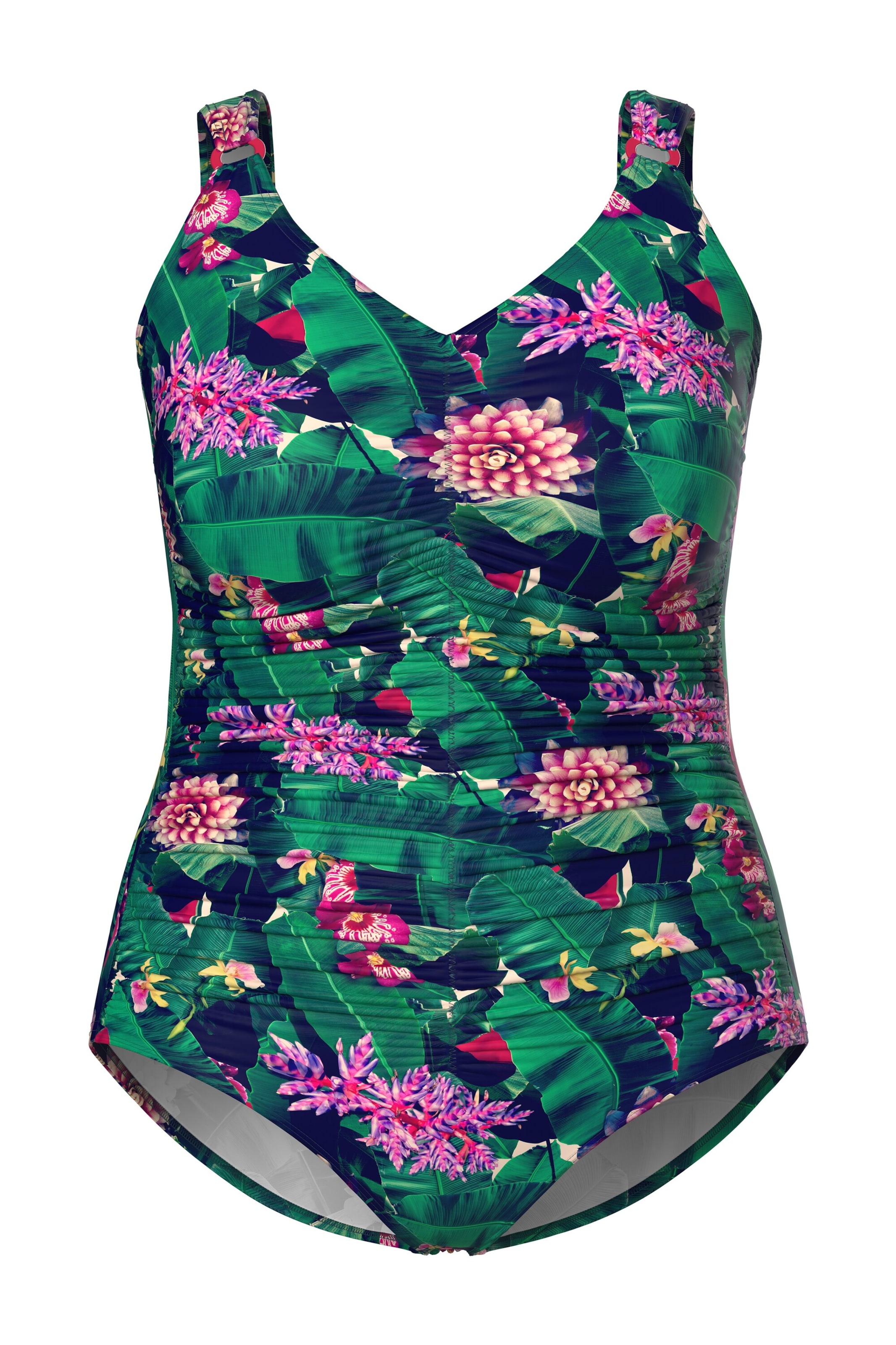 Ulla Popken Swimsuit in Green / Mixed colours, Item view