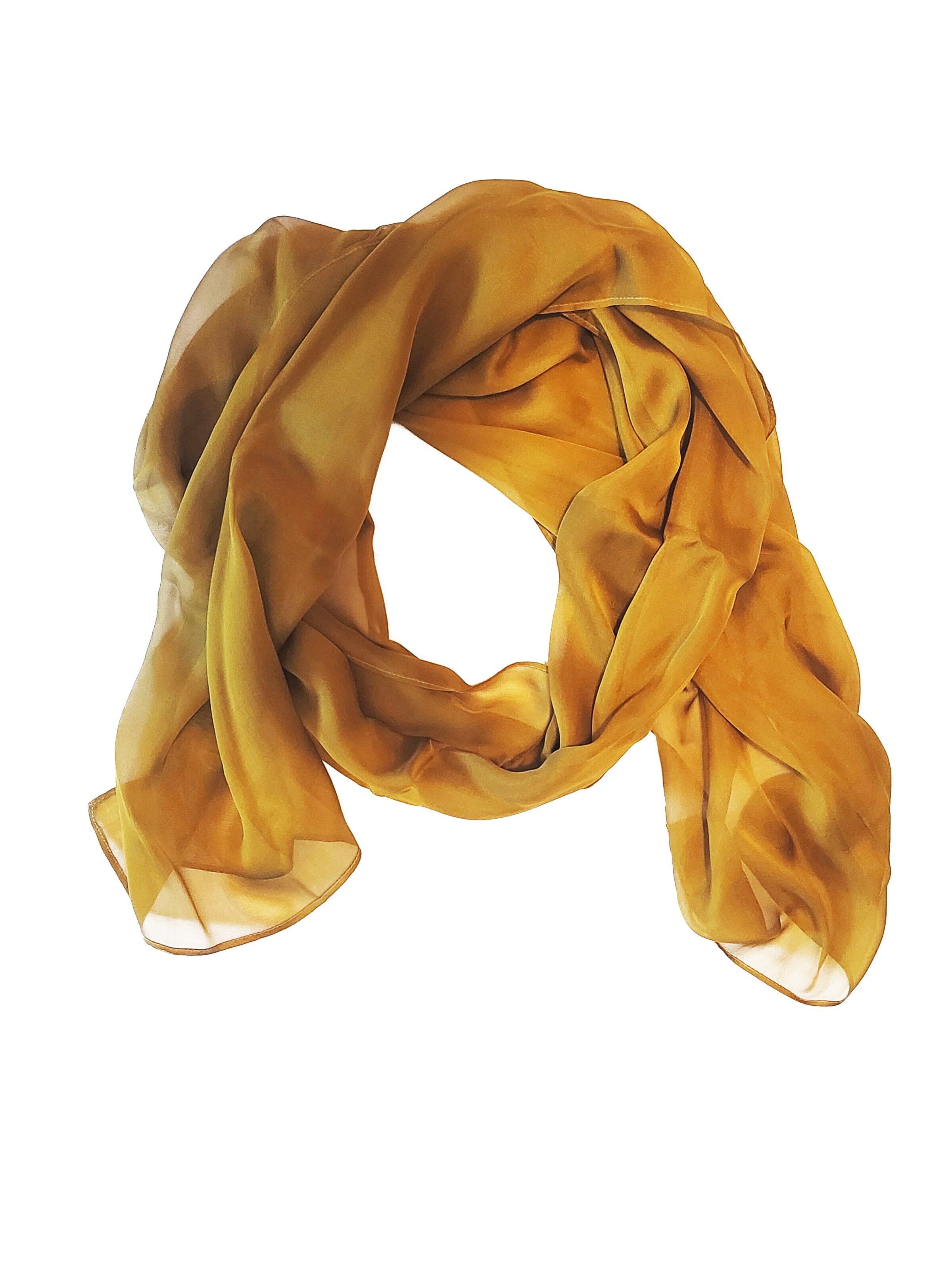Posh Gear Sjaal 'Chiffon Scialle' in Goud