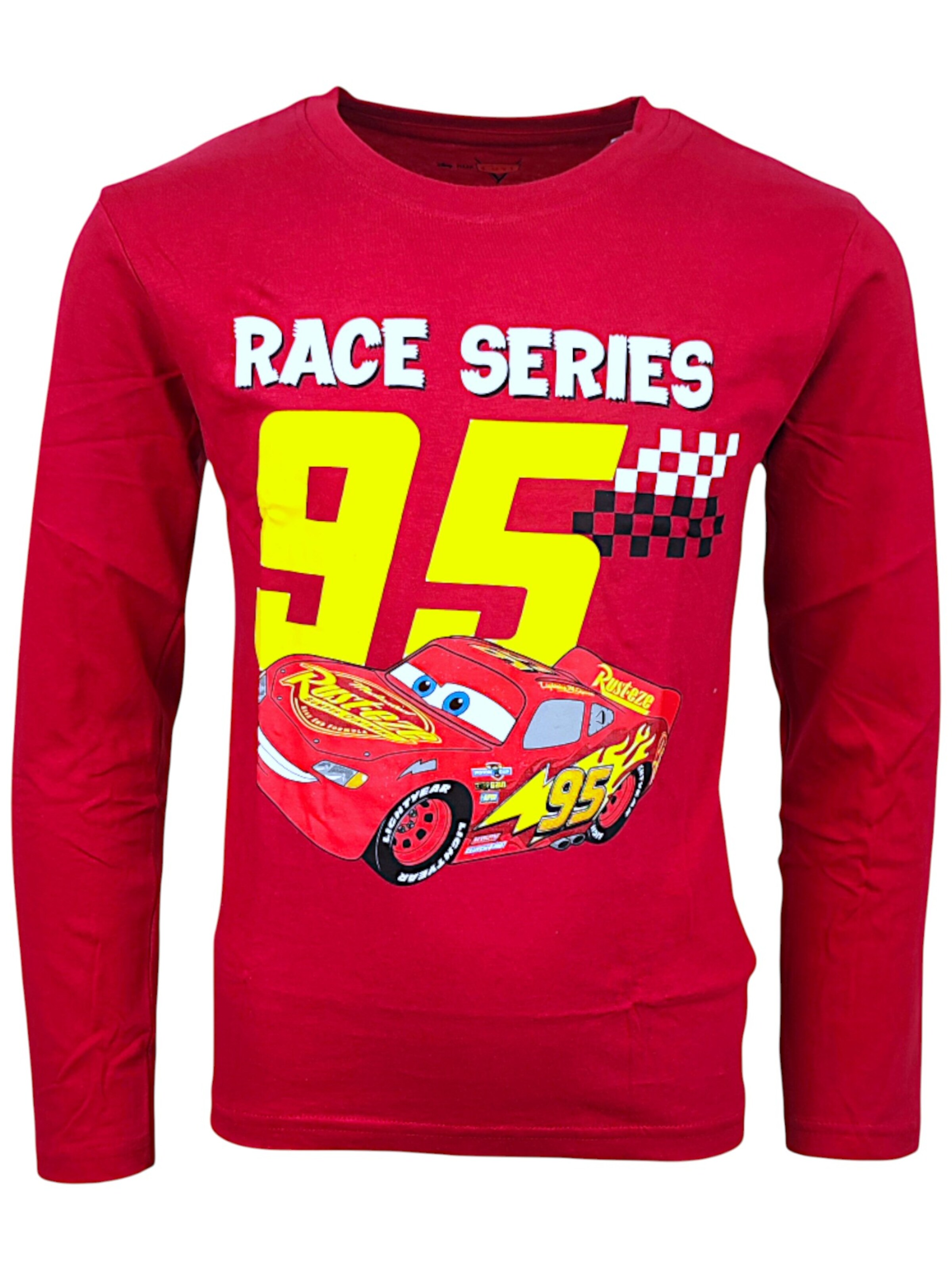 Disney Cars Shirt 'Lightning McQueen' in Red: front