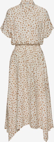 LASCANA Shirt Dress in Beige: front