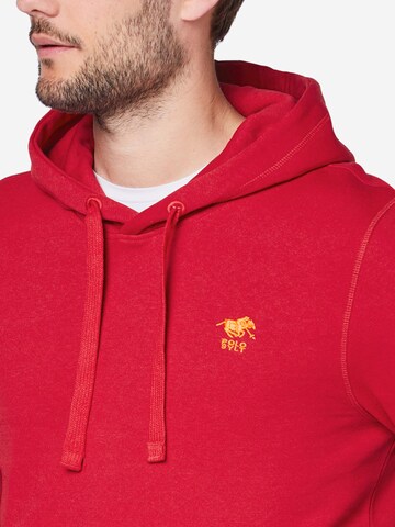 Polo Sylt Sweatshirt 'Basic' in Red