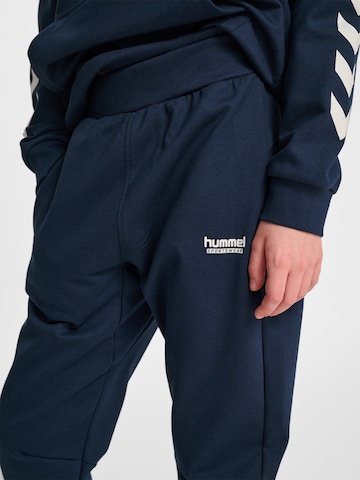 Hummel Tapered Sportsbukser i blå