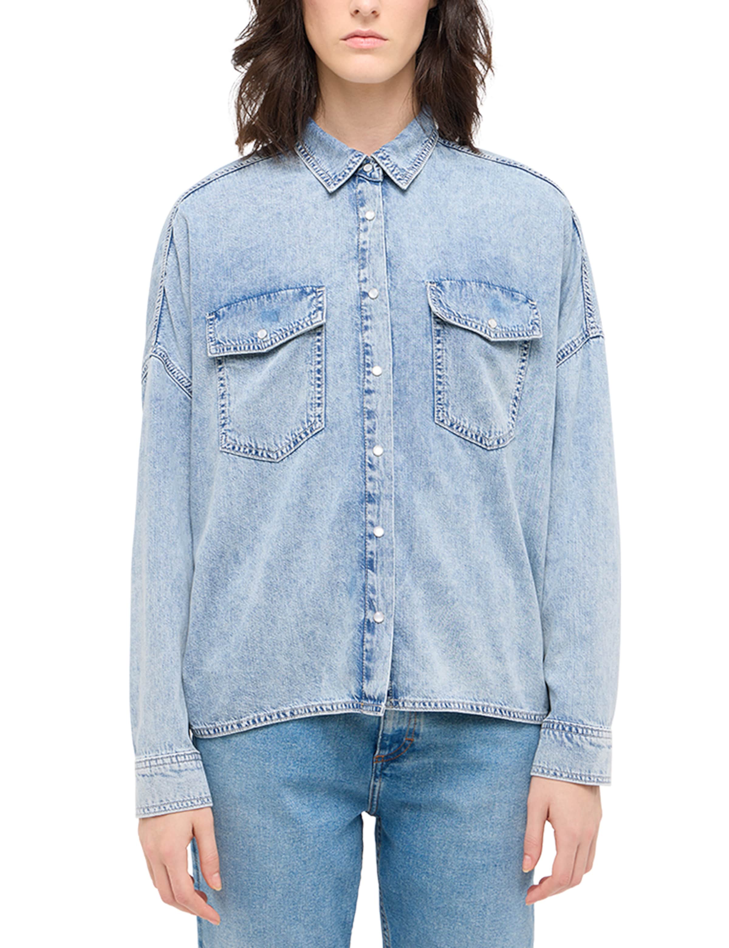 MUSTANG Blouse 'RUBY' in Blue