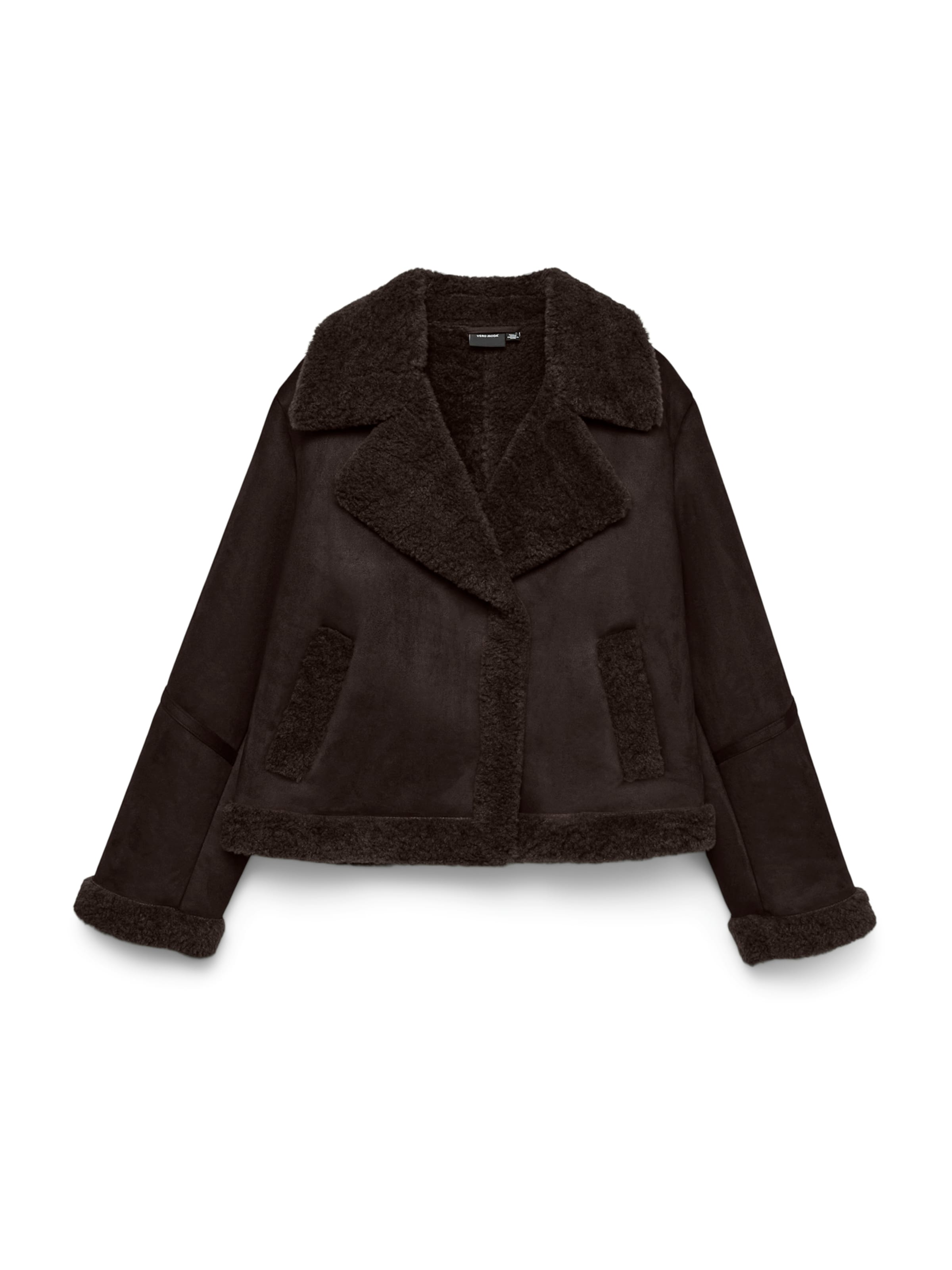 VERO MODA Zimska jakna 'VMHarper' | čokolada barva, Prikaz izdelka