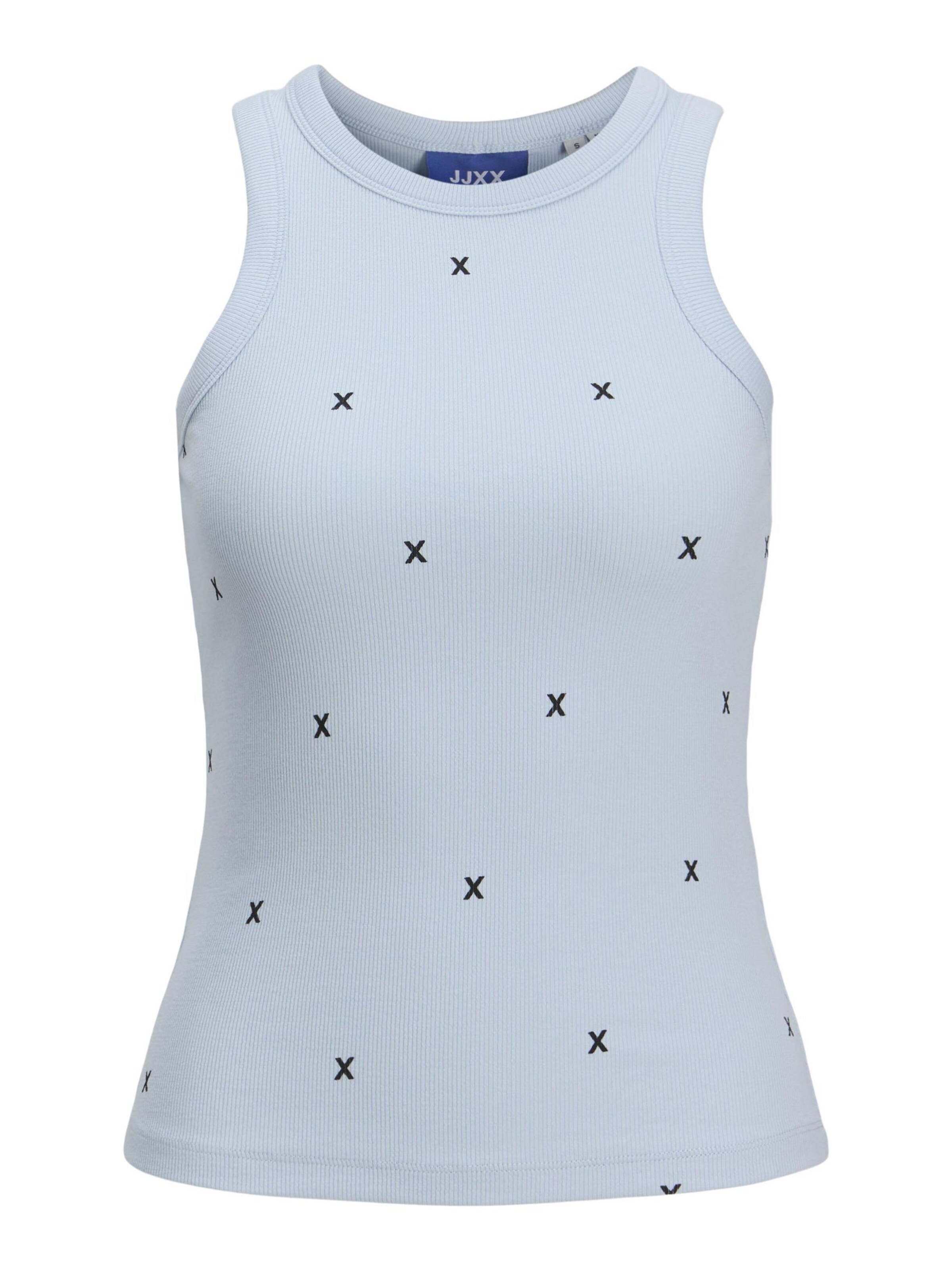 JJXX Top 'JXForest' in Blue: front