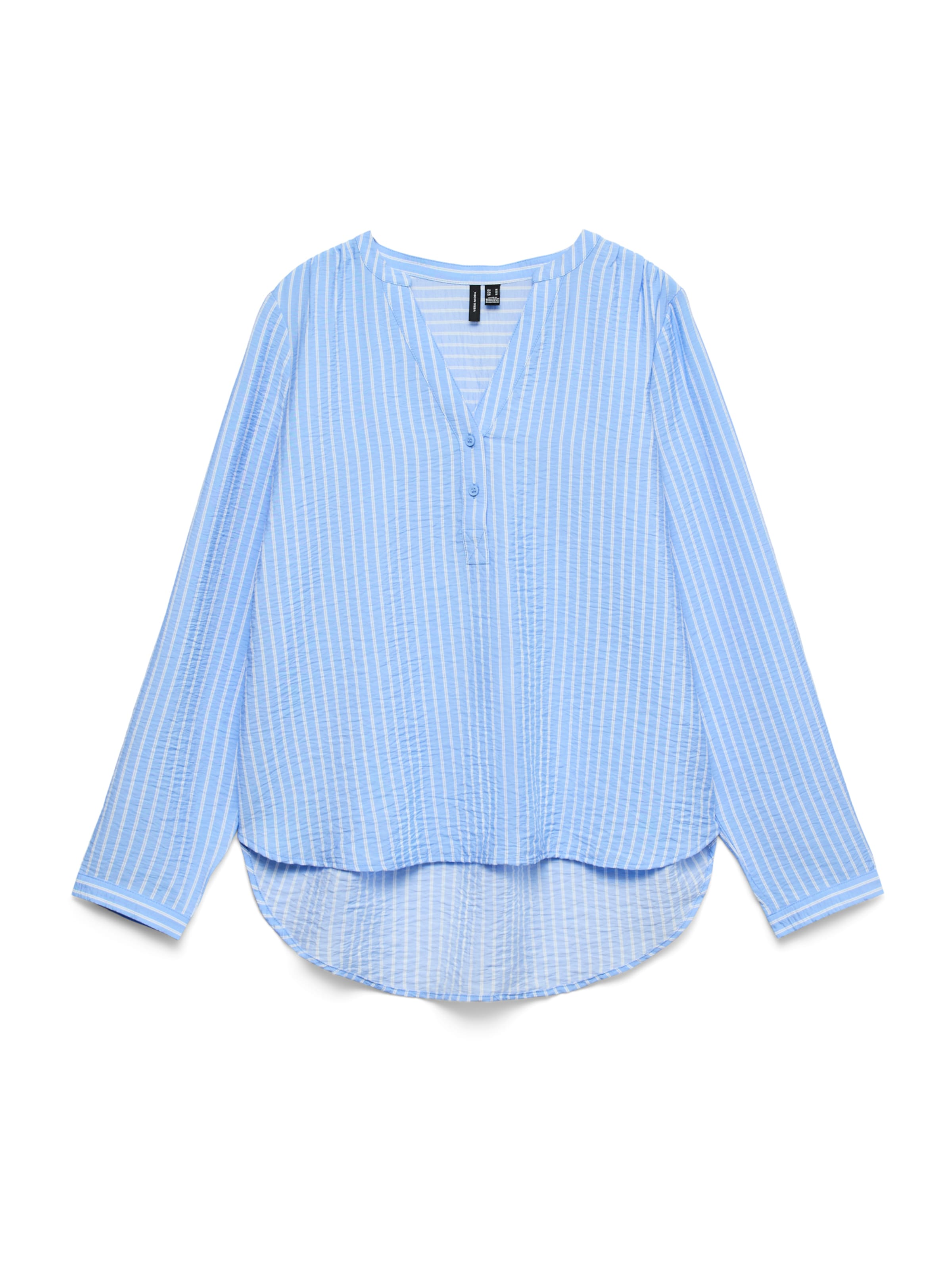 VERO MODA Bluzka 'VMKAJA' w kolorze niebieski: przód