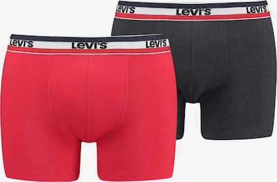 LEVI'S ® Bokserishortsit värissä punainen / musta / valkoinen, Tuotenäkymä