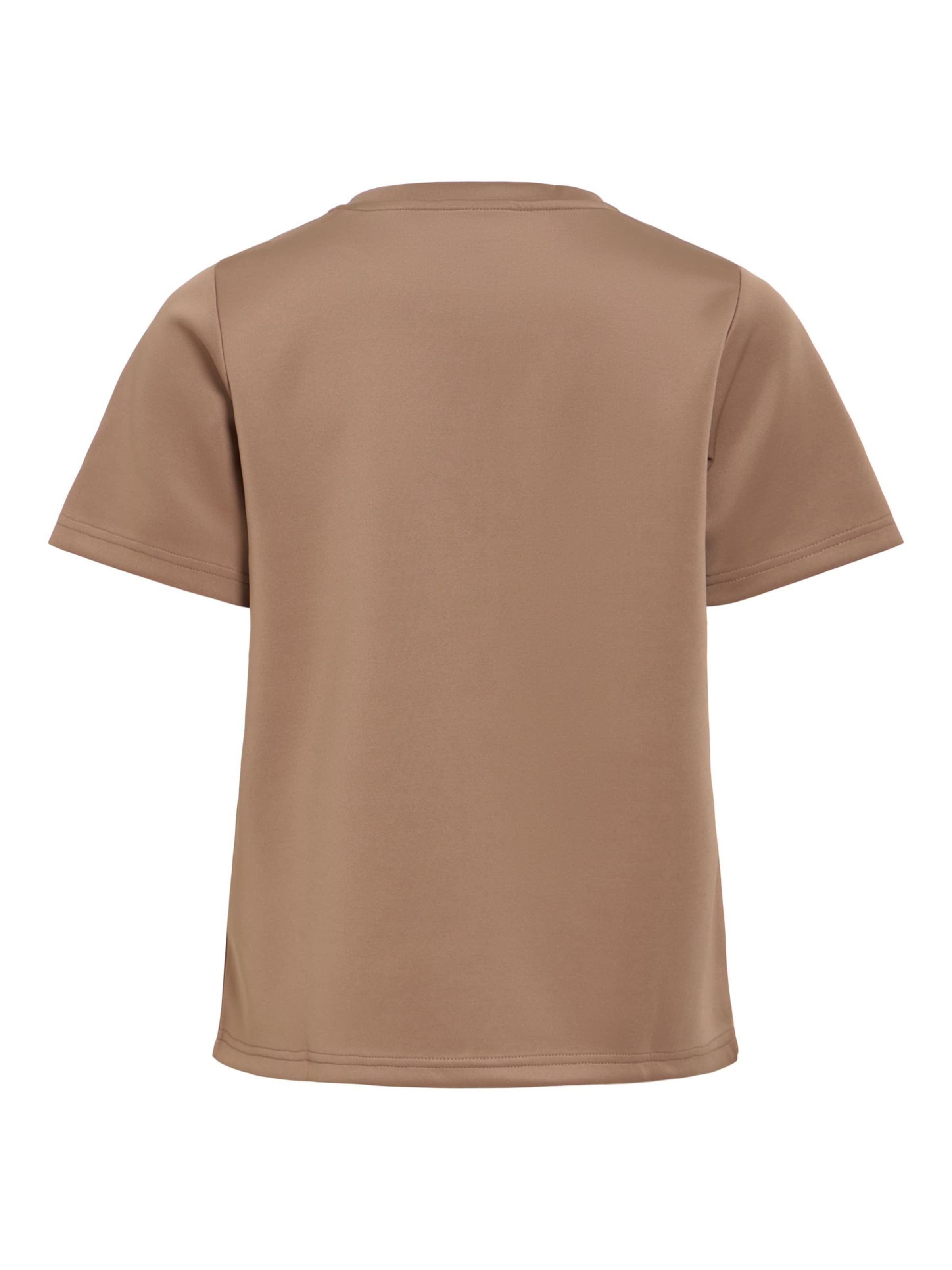 VILA T-Shirt 'VILoana' in Braun