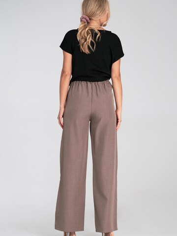 Figl Loosefit Broek 'M1197' in Bruin