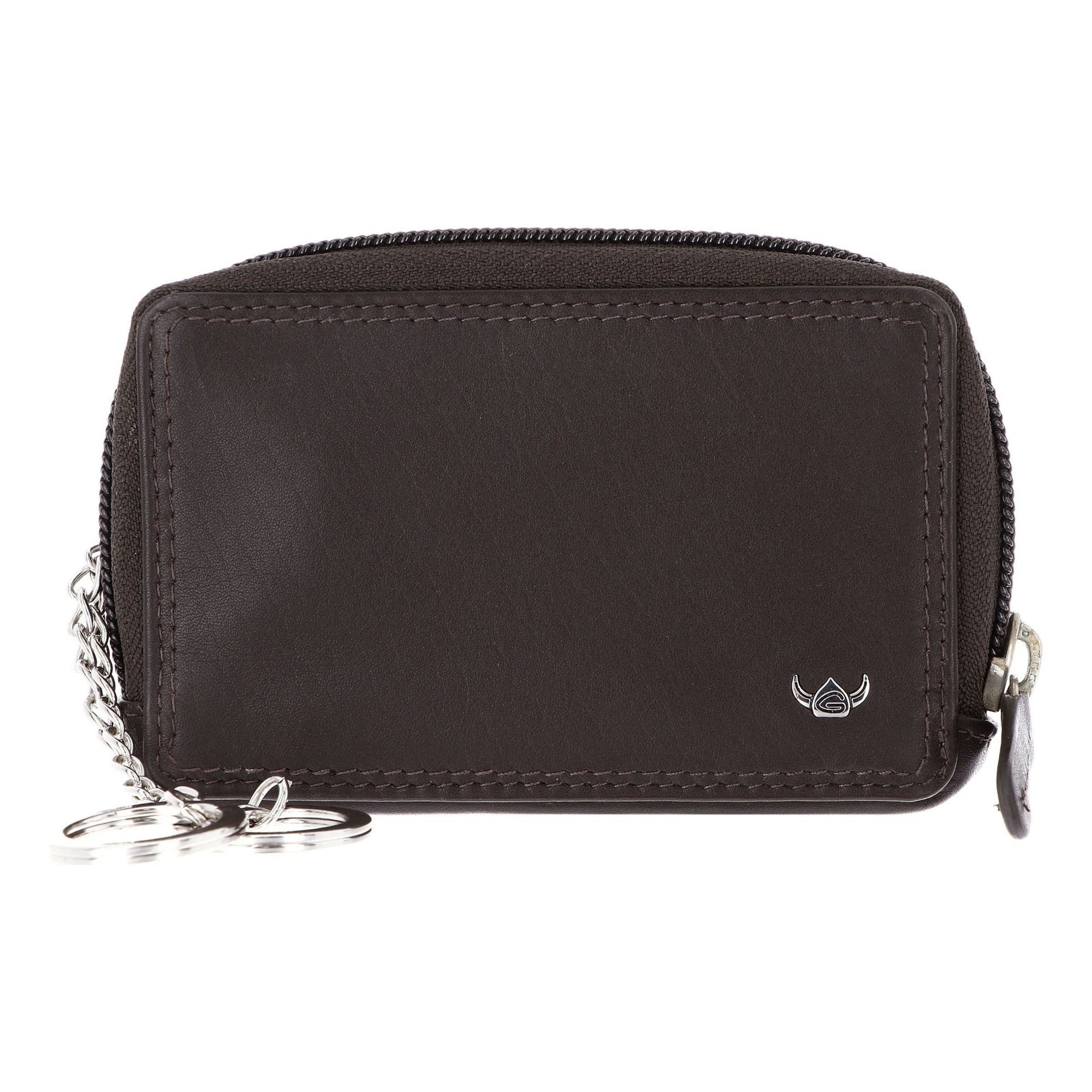 GOLDEN HEAD Sleutelhanger 'Polo' in One Size in de kleur Donkerbruin, Productweergave