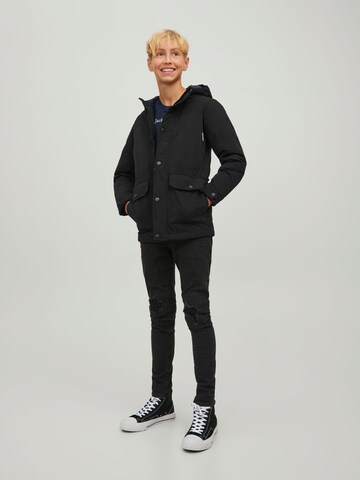 Jack & Jones Junior Between-Season Jacket 'Etiko' in Black