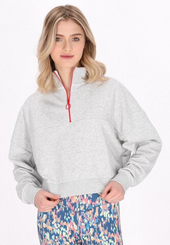 myMo ATHLSR - Sweatshirt 'Back To School' em cinzento: frente