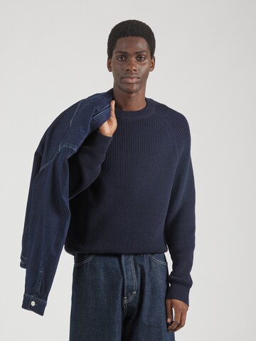 Marc O'Polo DENIM Sweater in Blue: front