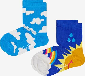 Calzino 'After Rain' di Happy Socks in blu