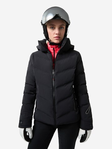 Bogner Fire + Ice Outdoorjacke in Schwarz: Vorderseite