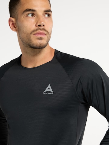 melns A-Game Sporta krekls 'Aero'