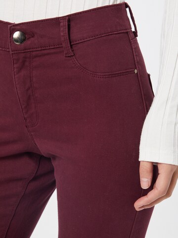 Dorothy Perkins Slimfit Jeans 'Frankie' i röd