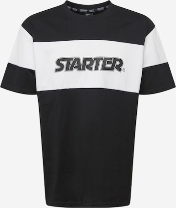 Starter Black Label Shirt in Zwart: voorkant