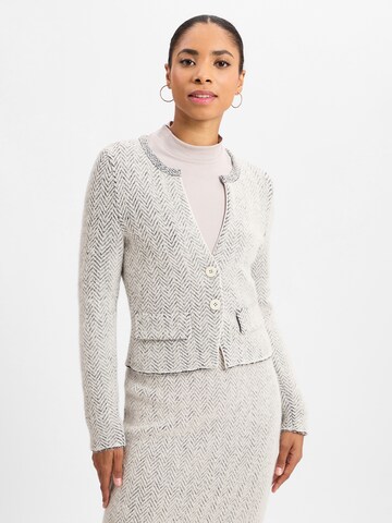 Marc Cain Strickjacke in Grau: Vorderseite