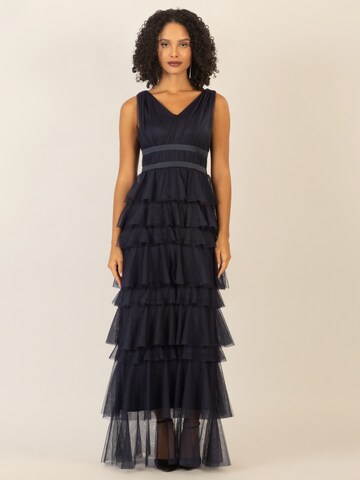 APART Evening Dress in Blue: front