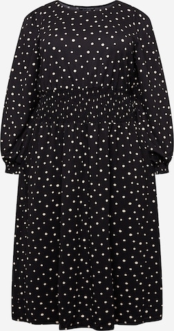 Dorothy Perkins Curve Dress in Black: front