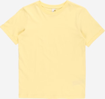 Maglietta 'Ria' di Pieces Kids in giallo: frontale