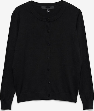VERO MODA Knit Cardigan 'VMSilje' in Black: front