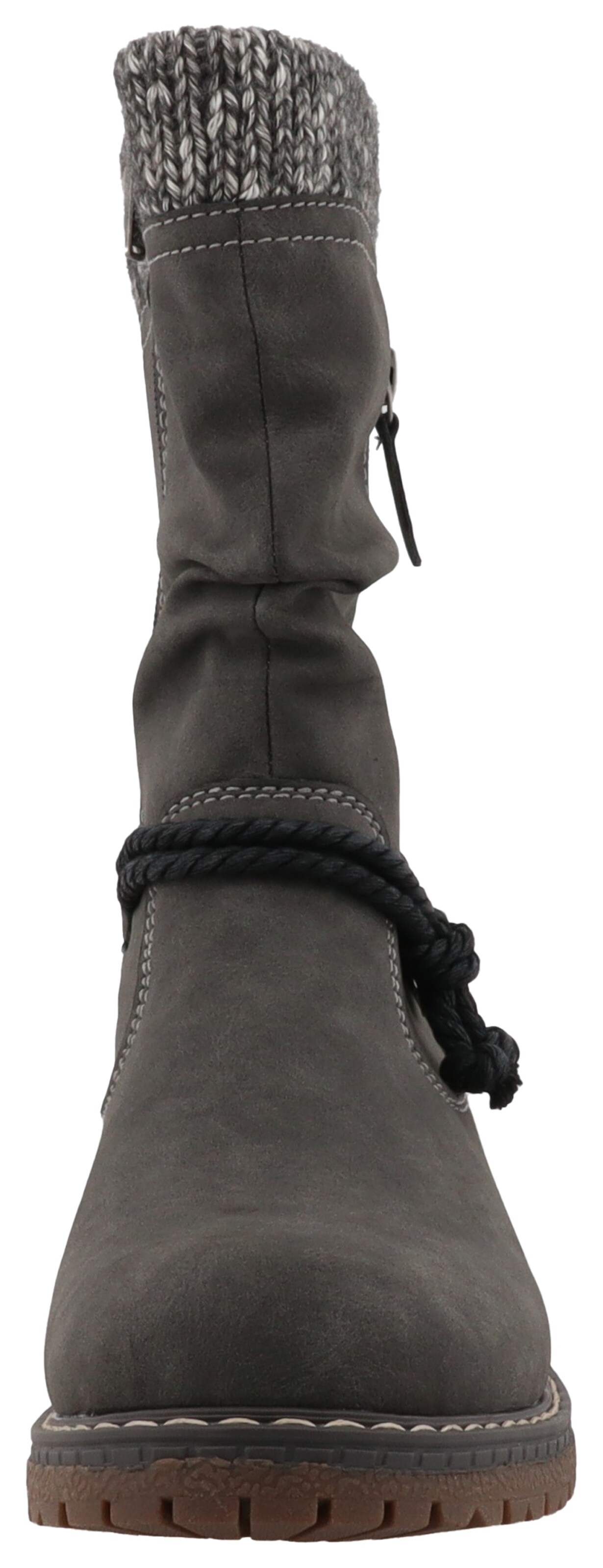 TOM TAILOR Boots in Grey