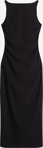 Rochie de la Bershka pe negru: față