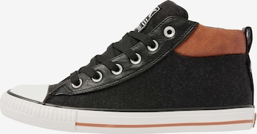 BRITISH KNIGHTS Korkeavartiset tennarit 'KAYA PRO' värissä musta: etupuoli