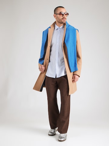 Karl Lagerfeld Regular fit Риза в синьо