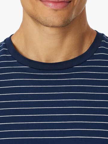 SCHIESSER Pyjama lang ' Casual Essentials ' in Blauw