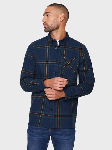 Threadbare Regular Fit Hemd 'Franco' in Blau