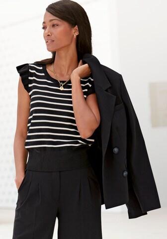 LASCANA Blazer in Black: front