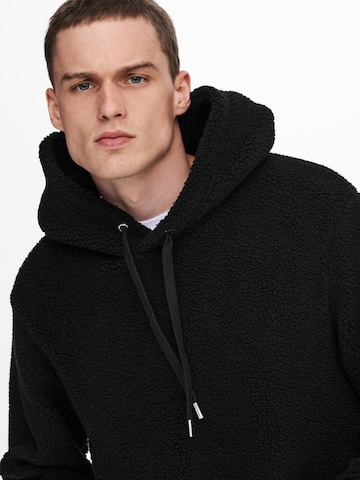 Only & Sons Sweatshirt 'ONSRemy' in Schwarz
