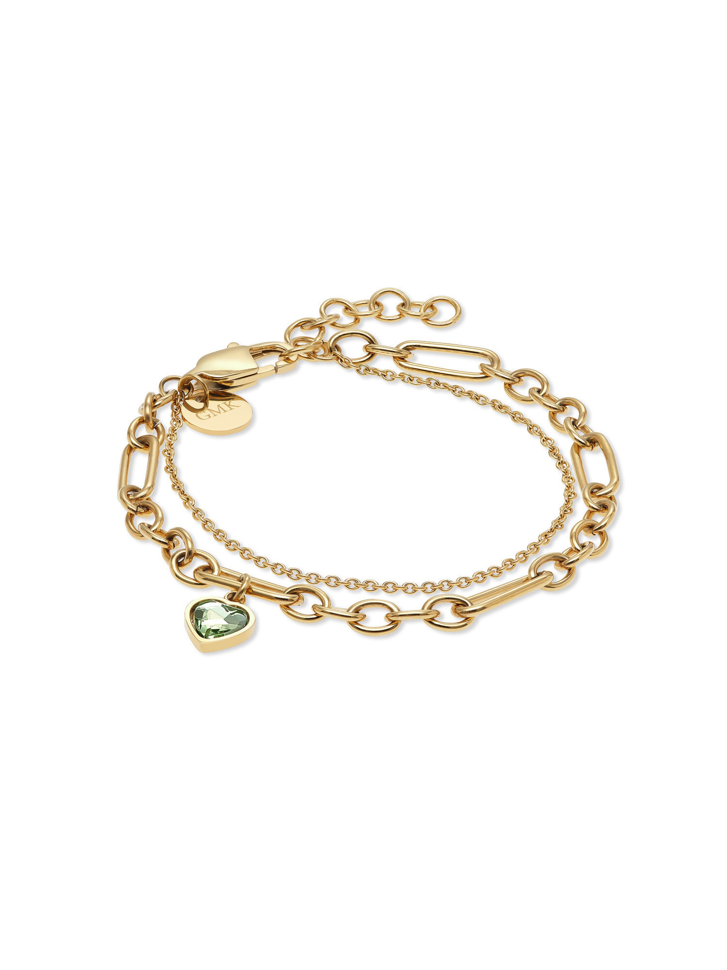 Guido Maria Kretschmer Jewellery Armband in Gelb: Vorderseite