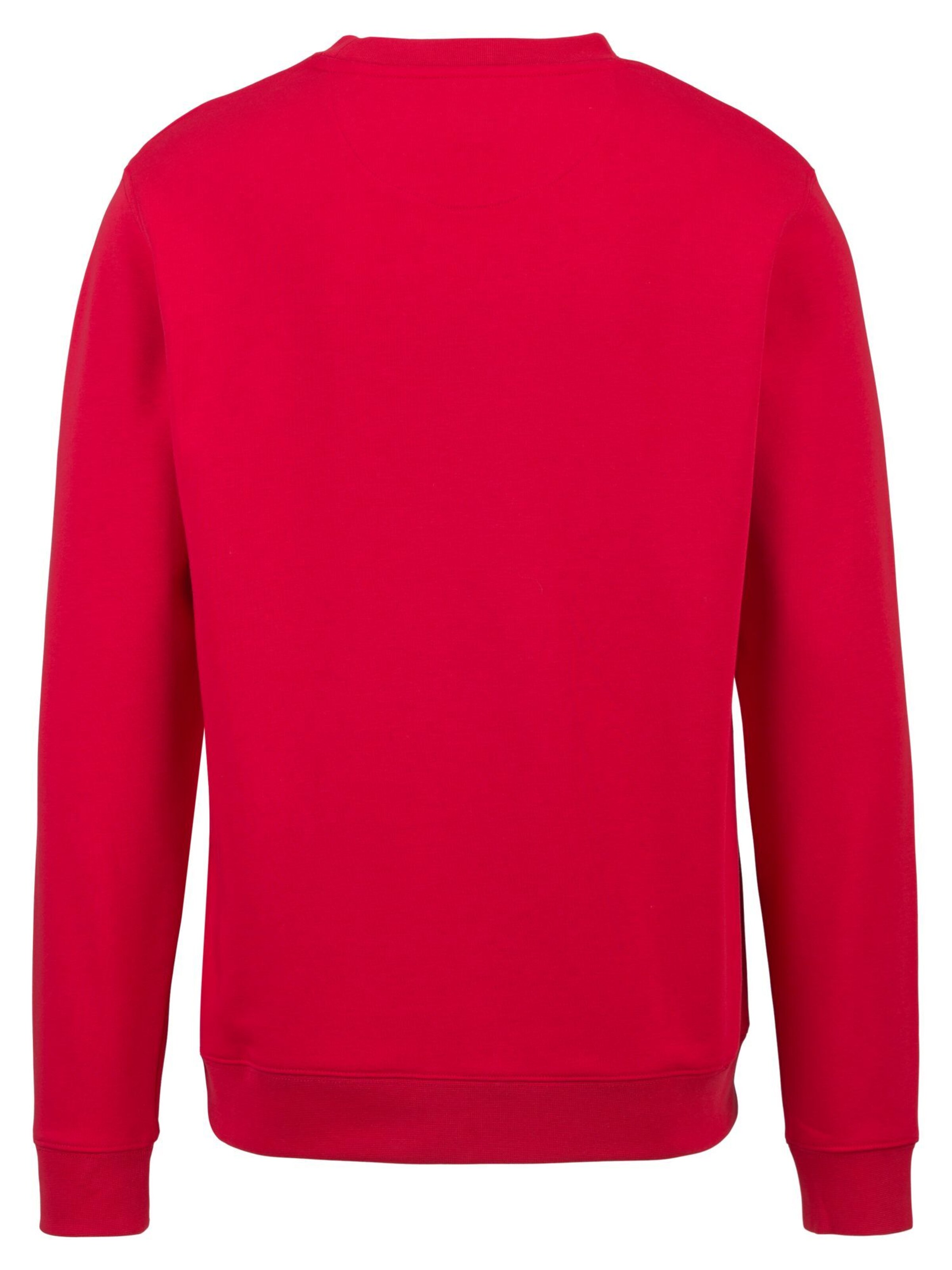 19V69 ITALIA Μπλούζα φούτερ 'Nico' σε κόκκινο