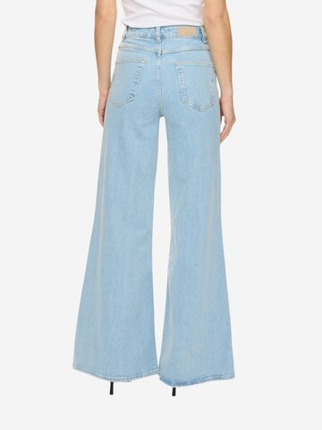 Wide leg Jeans 'PISA' di NÜMPH in blu