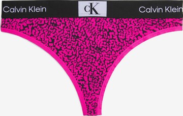 Calvin Klein Underwear String in Pink: predná strana