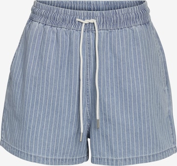 Noisy May CurveLoosefit Traperice 'NMKATRI' - plava boja: prednji dio