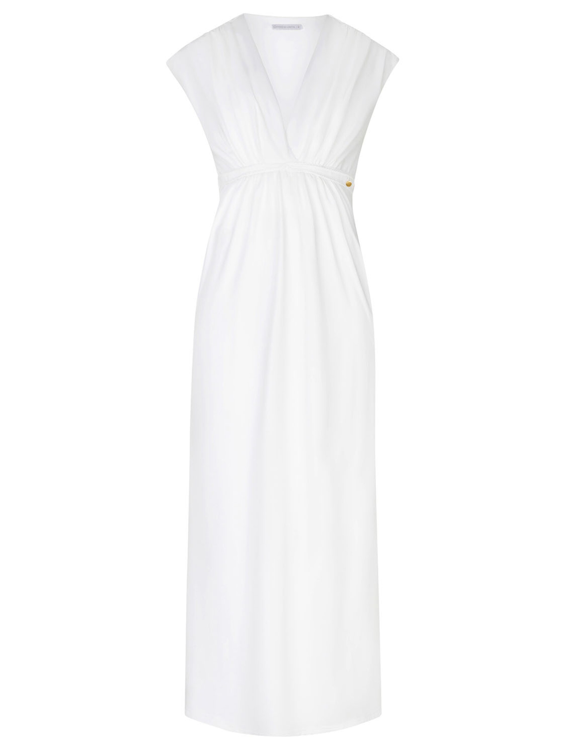 Chic by Lirette Jurk 'Kimono dress Natural' in 36 in de kleur Wit, Productweergave