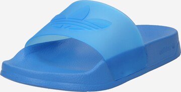 ADIDAS ORIGINALS Pantolette 'Adilette' in Blau: predná strana