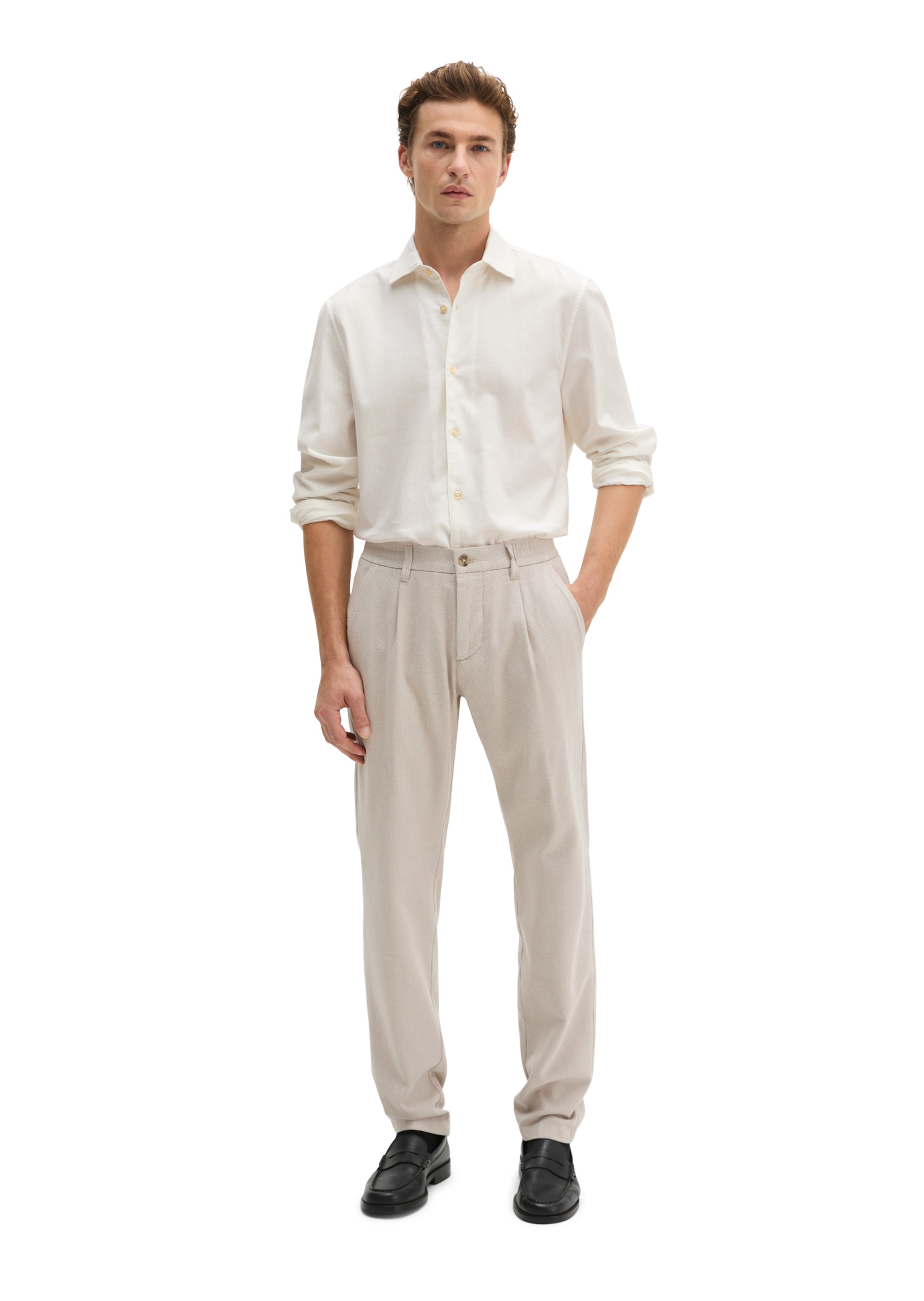 Marc O'Polo Slimfit Chinohose in Beige