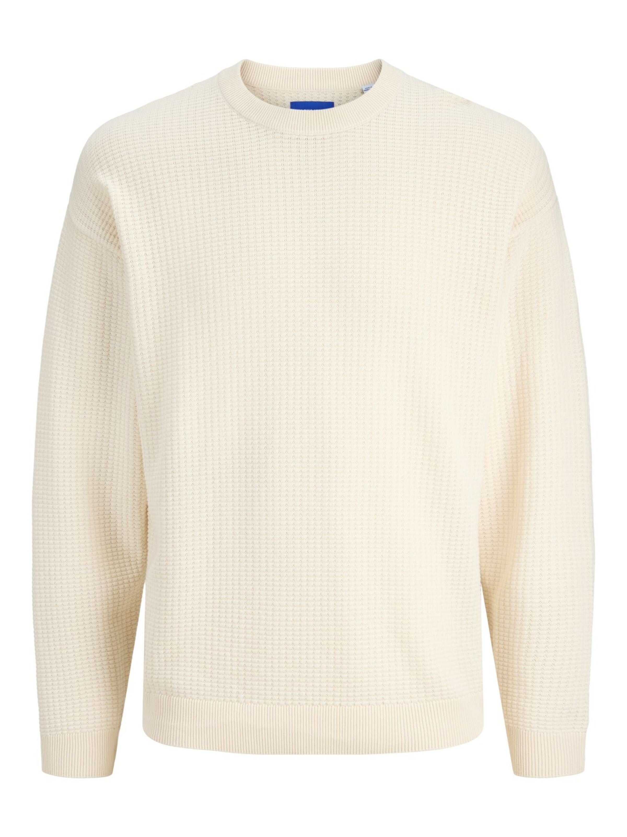 JACK & JONES Pullover '12287663' i hvid: forside